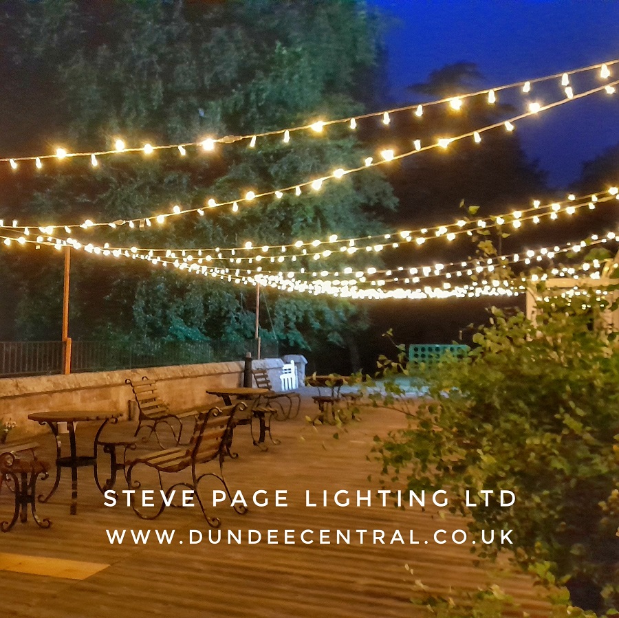 outdoor fairylights hire